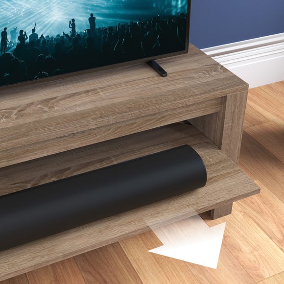 AVF Calibre Sound TV Unit for TVs up to 65" with Pull-Out Soundbar Shelf 6
