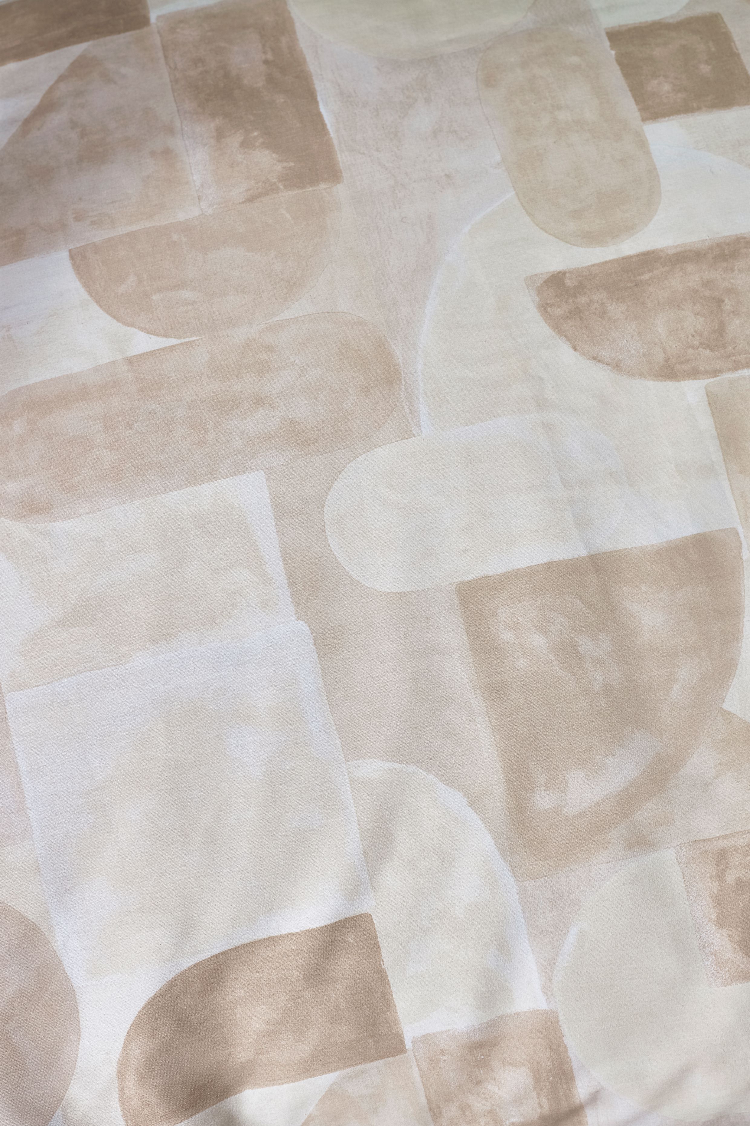 Catherine Lansfield 'Sloane Geo' Reversible Duvet Cover Set in Natural 4