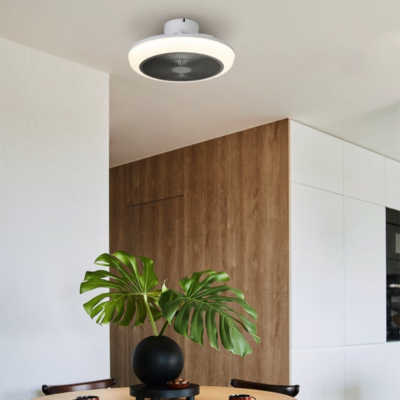 EGLO Saylulita LED Ceiling Light with Fan