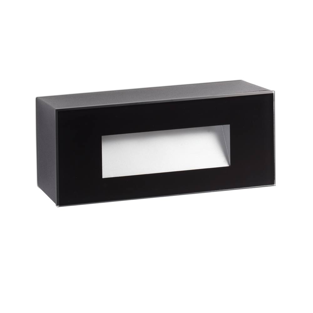 Netlighting Dart Recessed Wall Lamp Matt Black IP65 3000K