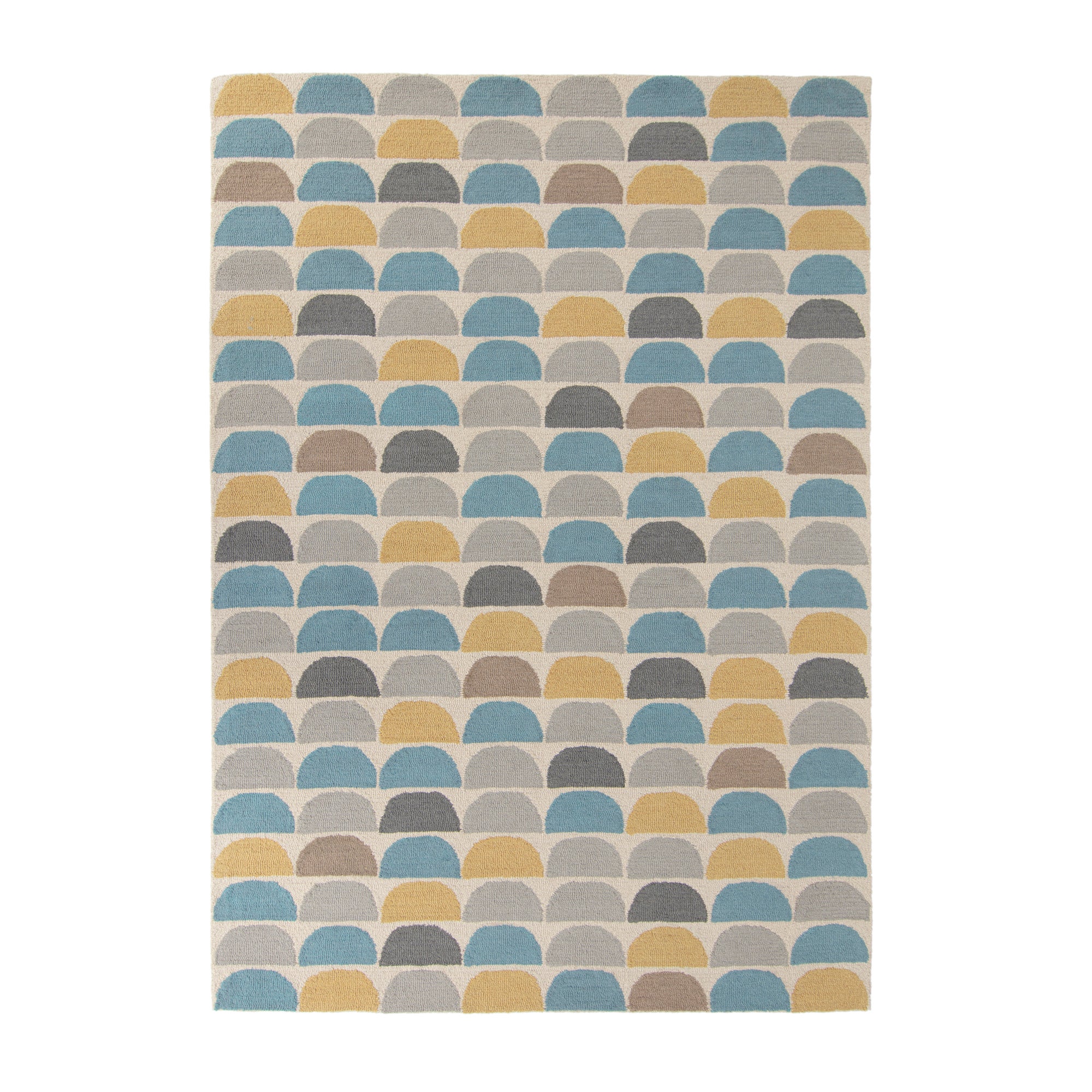 Mode Wool Teal Rug Mode Teal