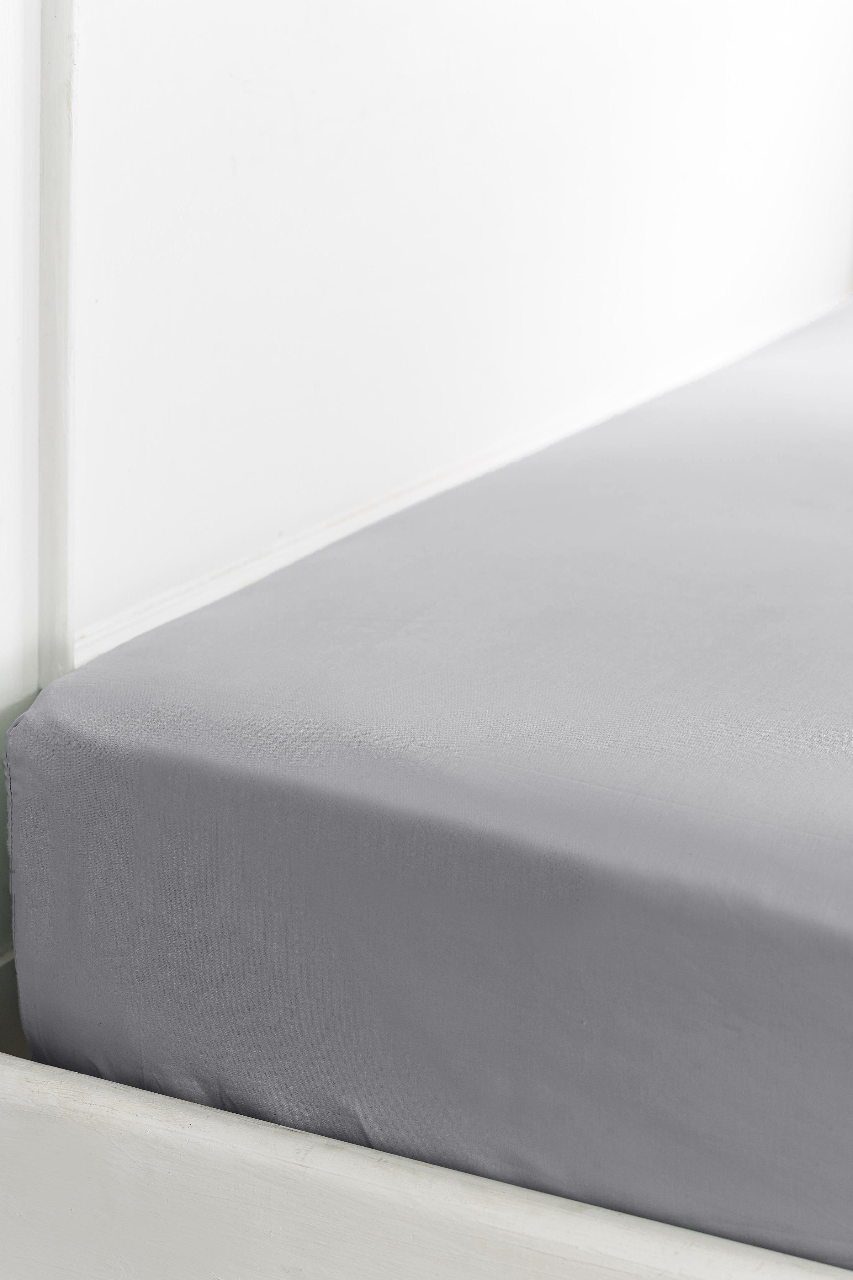 400tc Cotton Sateen Superking Fitted Sheet