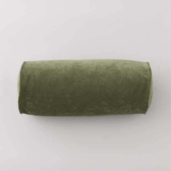 Velour Bolster Cushion Cover