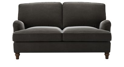 Bluebell 2 Seat Sofabed in Battleship Grey Smart Cotton - sofa.com