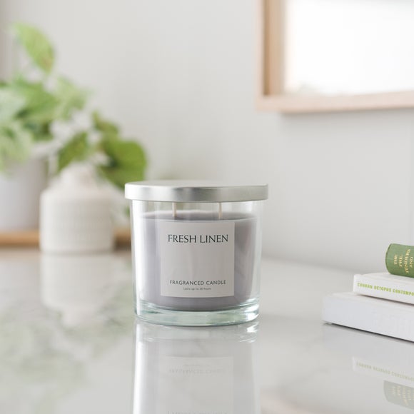 Fresh Linen Multi Wick Candle 3