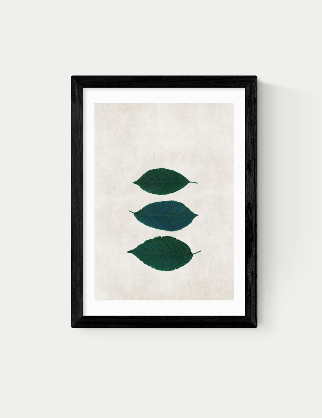 East End Prints Three Of A Kind V Framed Art Black