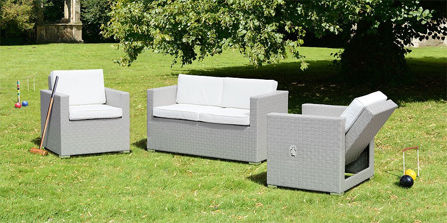 Cubo Grey Lounge Set