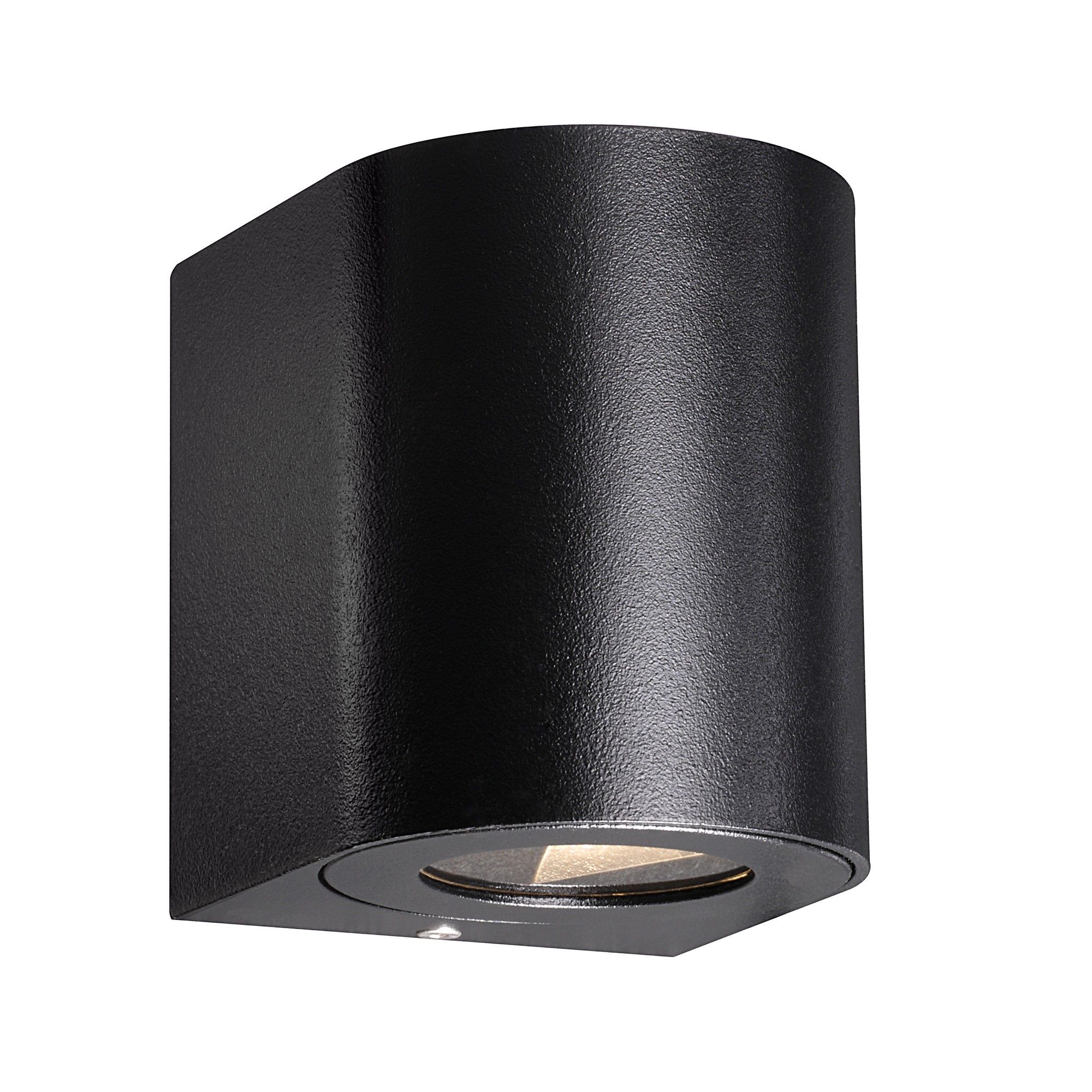 Nordlux Modern Outdoor Wall Light Black Aluminium Intergrated LED Coastal/Marine Safe - Mains Powered, IP44
