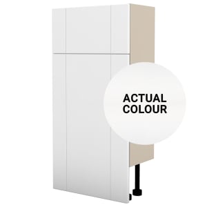 Duarti By Calypso Highwood 400mm Floor Reaching Slimline Toilet Unit - Matt White