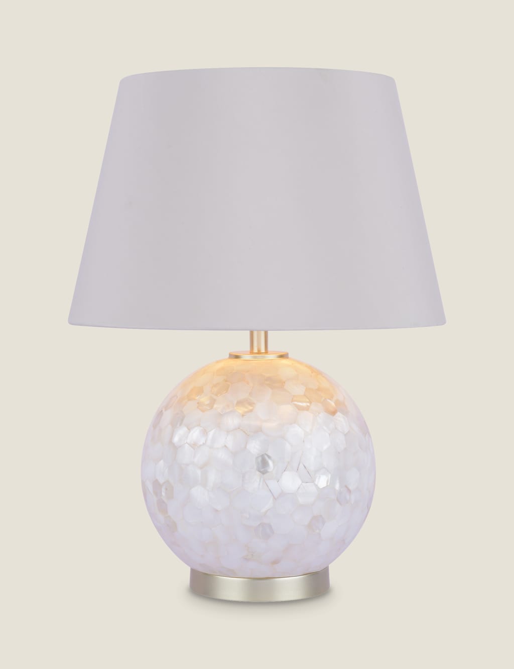 Laura Ashley Mathern Table Lamp Champagne