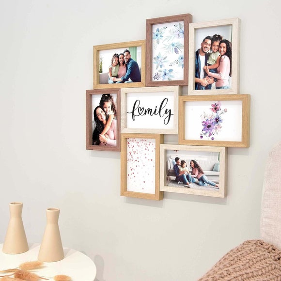 Nielsen 8 Picture Wooden Multi Photo Frame