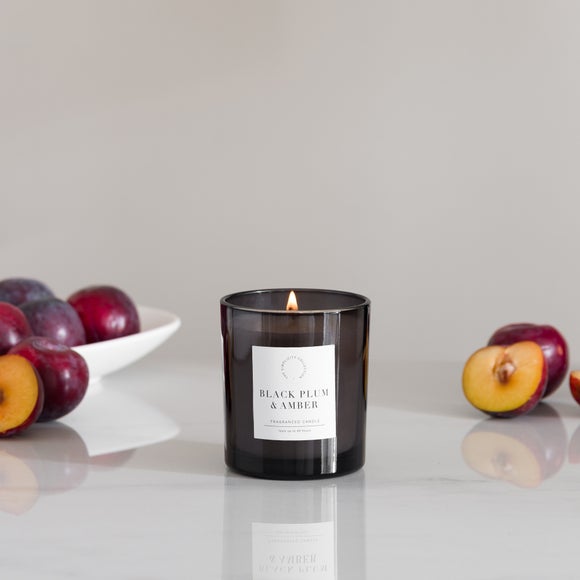 Simplicity Collection Black Plum Candle
