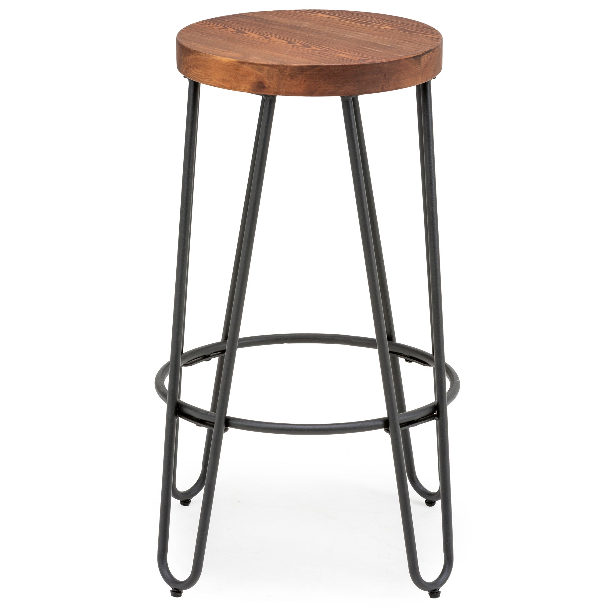 Torino Bar Stool Black and Brown