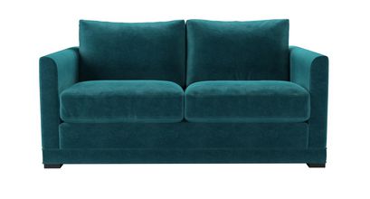 Aissa 2 Seat Sofa Bed in Neptune Smart Velvet - sofa.com