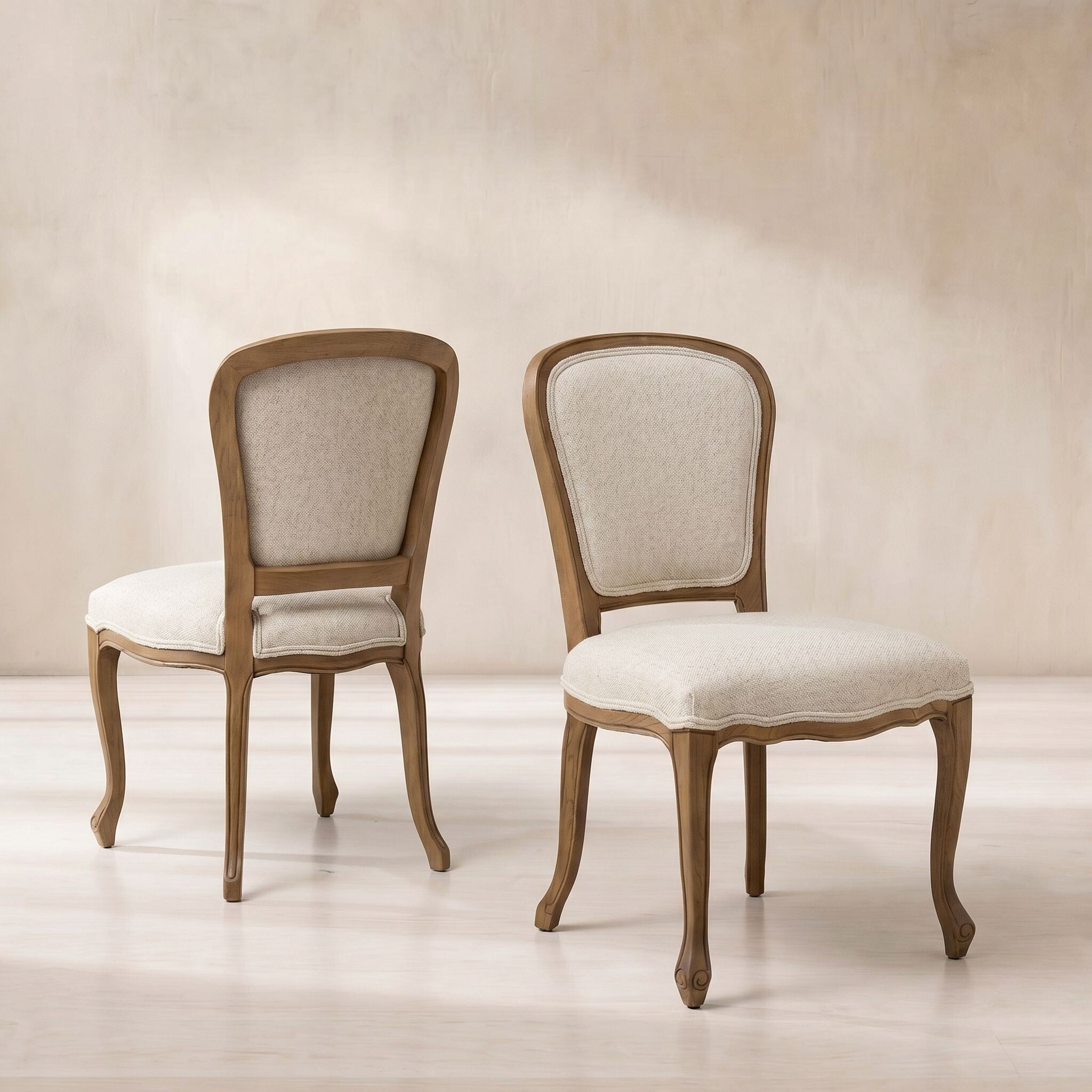 Wingate Dining Chair, Neutral Fabric | Barker & Stonehouse