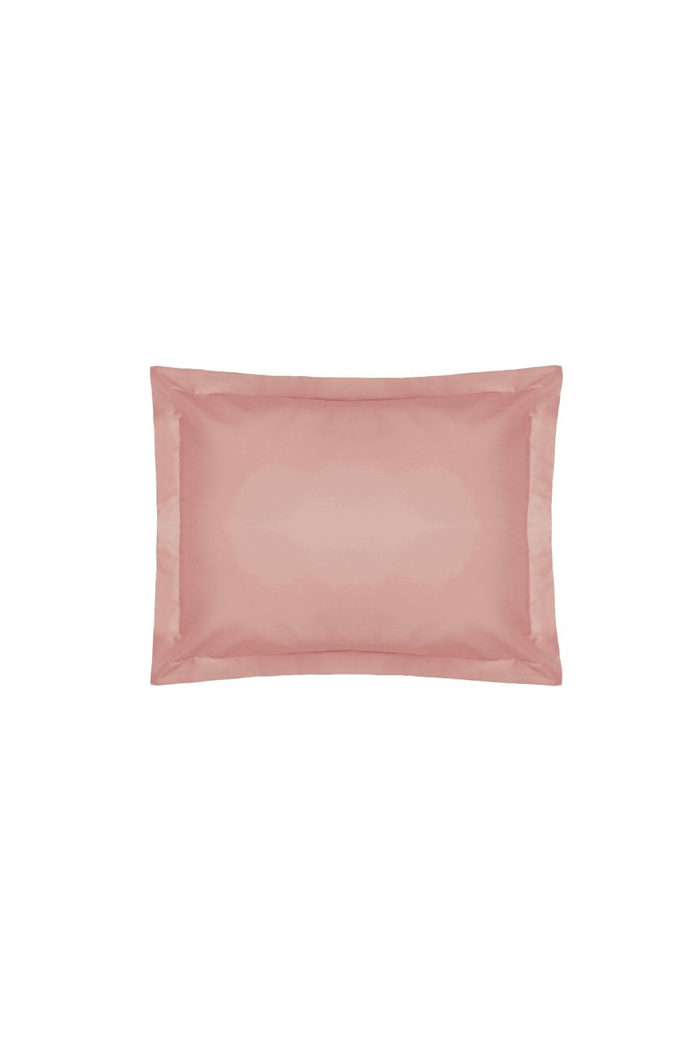 Belledorm Easy Care 200 Thread Count Cotton Polyester Percale Oxford Pillowcase in Dark Pink
