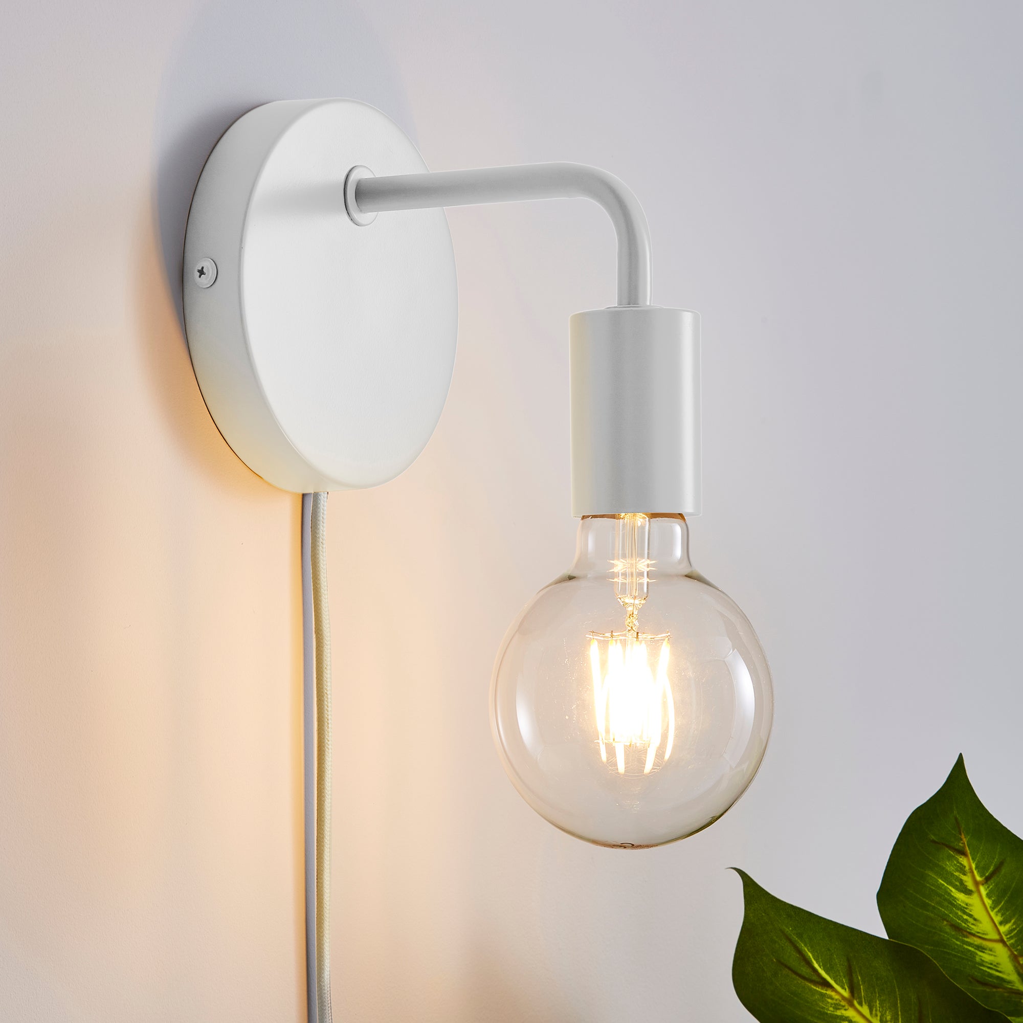 Elements Koppla Plug In Wall Light