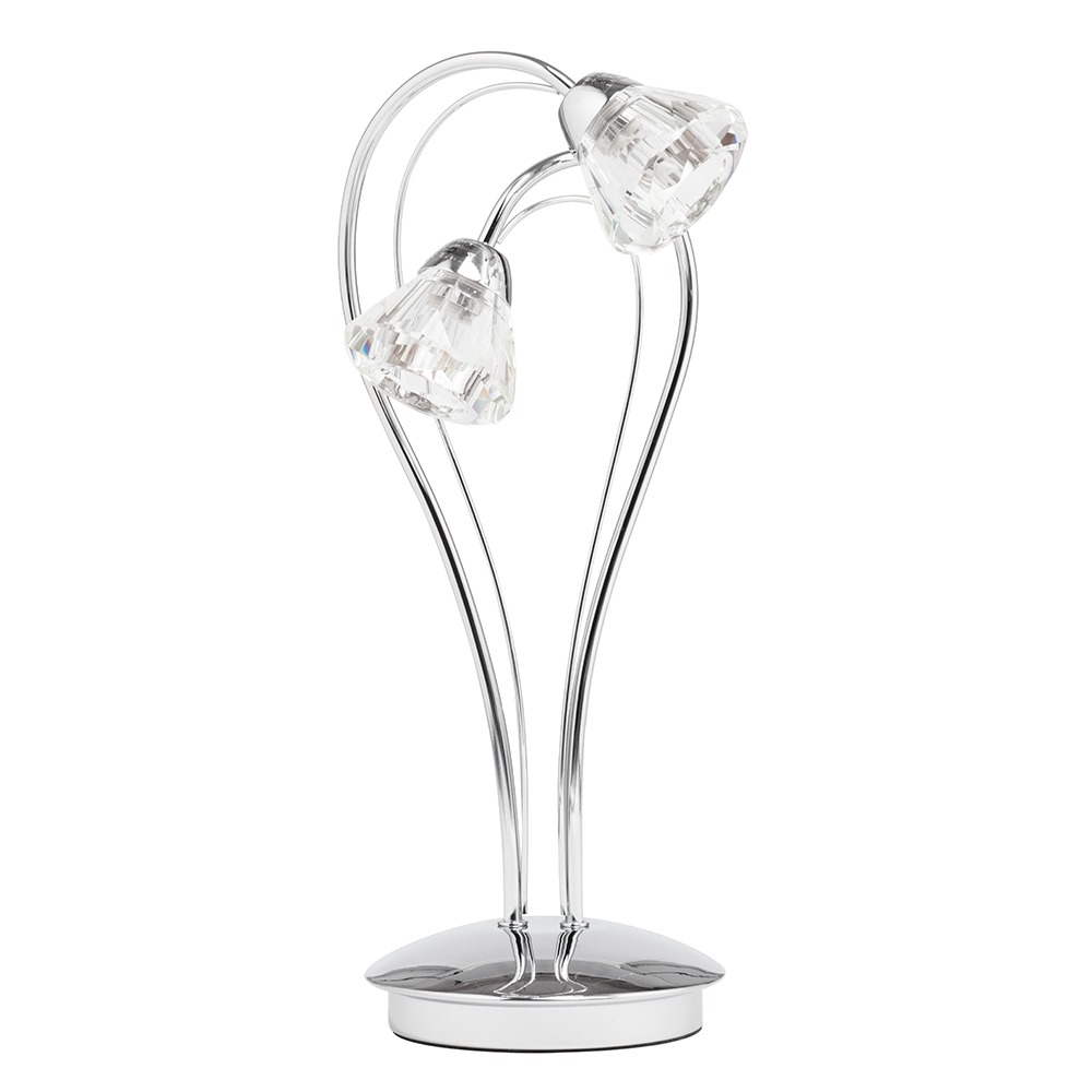 Marianne Table Lamp, Chrome