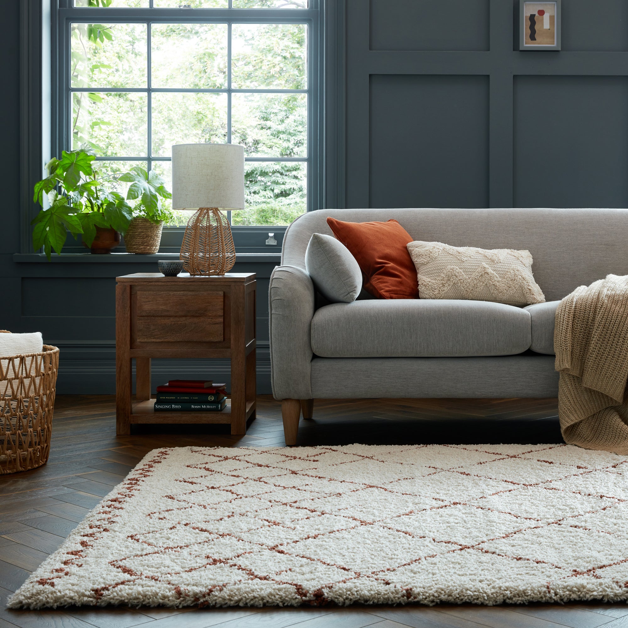 Lamu Berber Rug Cream/Brown