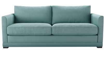 Aissa 3 Seat Sofabed in Eucalyptus Smart Cotton - sofa.com