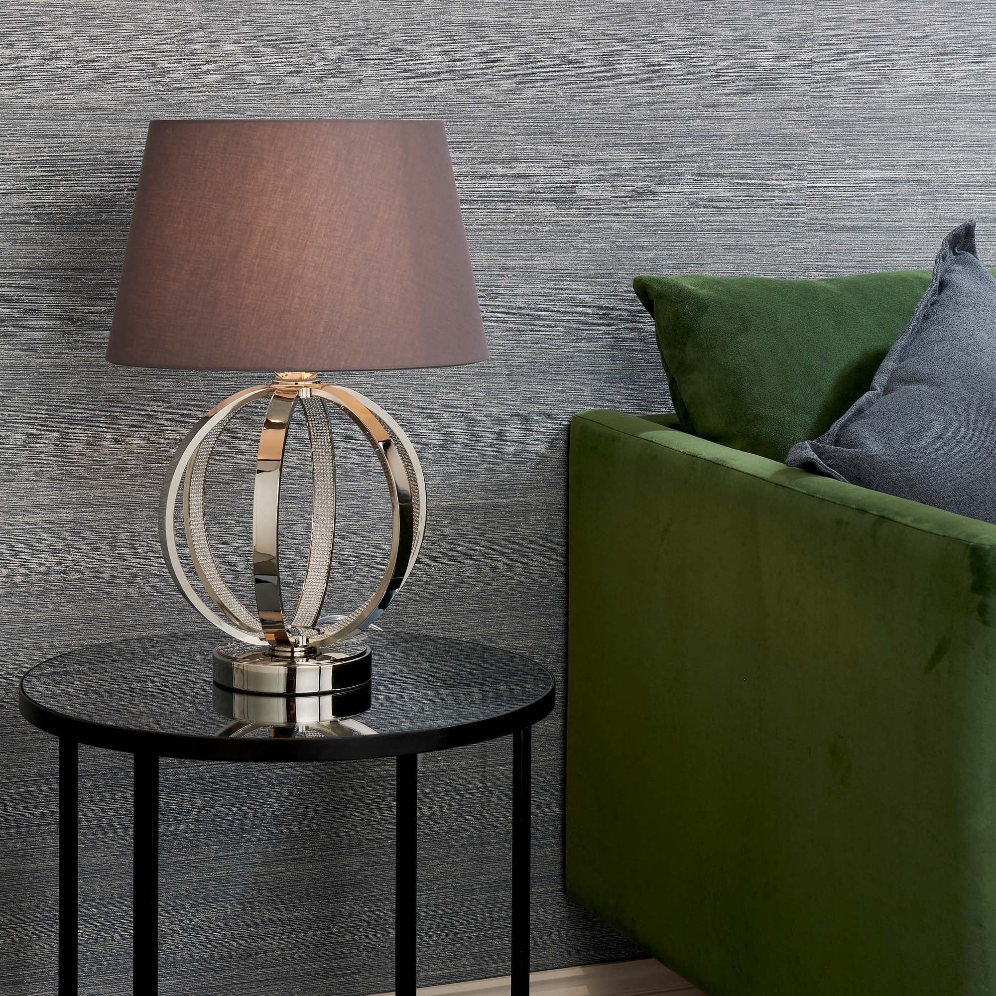 Vogue Ritz Table Lamp Base Nickel