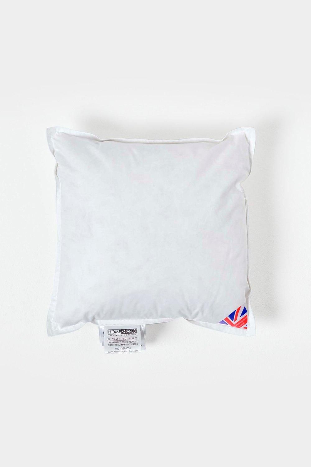Homescapes Duck Feather Cushion Pads - Luxury Cushion Filler & Inserts in White