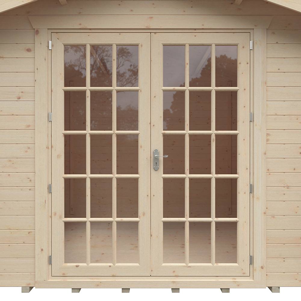 Buttercup Farm 30x18 The Kensington 44mm Cabin - L915 x W535 x H313.9 cm in Natural 6