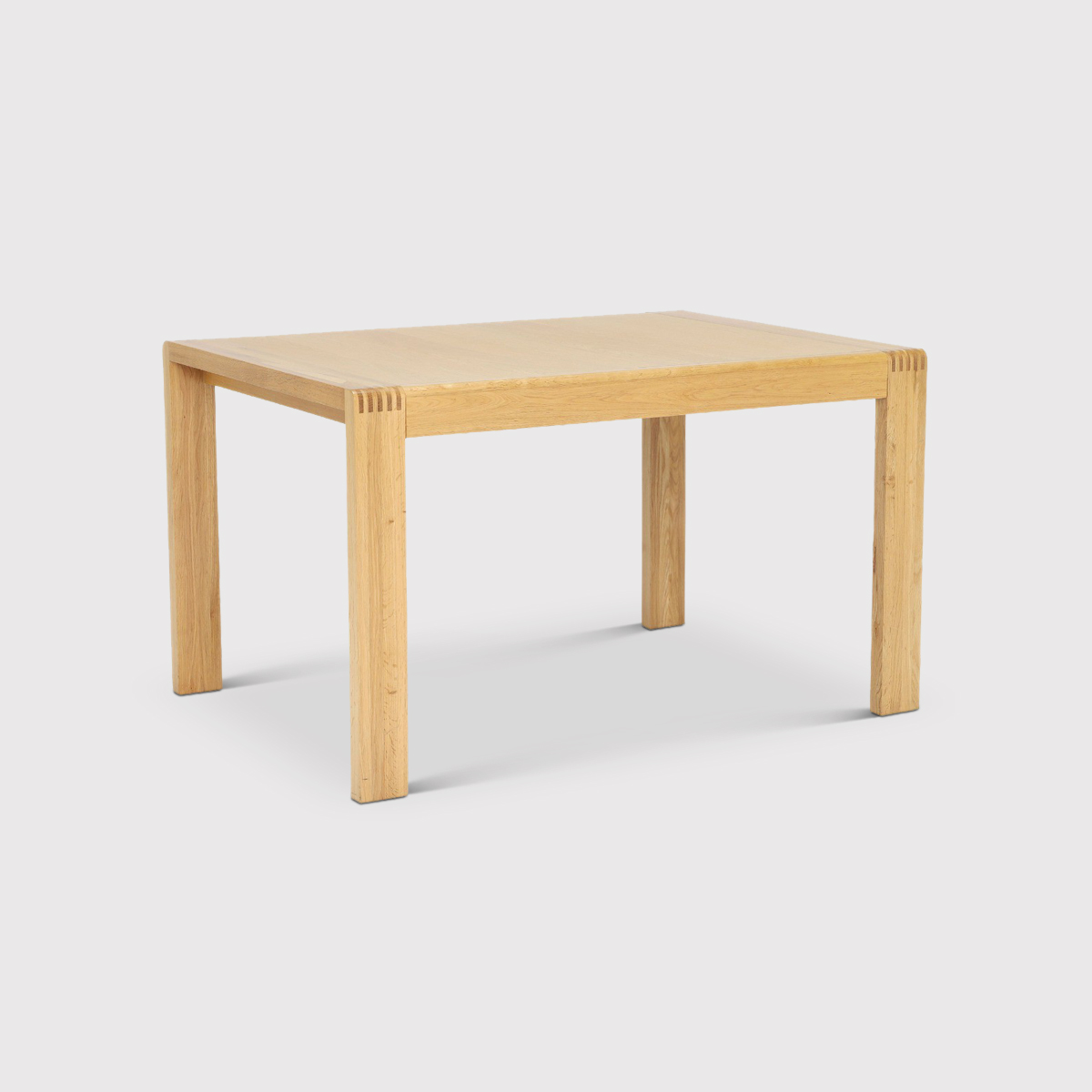Ercol Bosco Medium Extending Dining Table, Neutral Oak | W175cm | Barker & Stonehouse