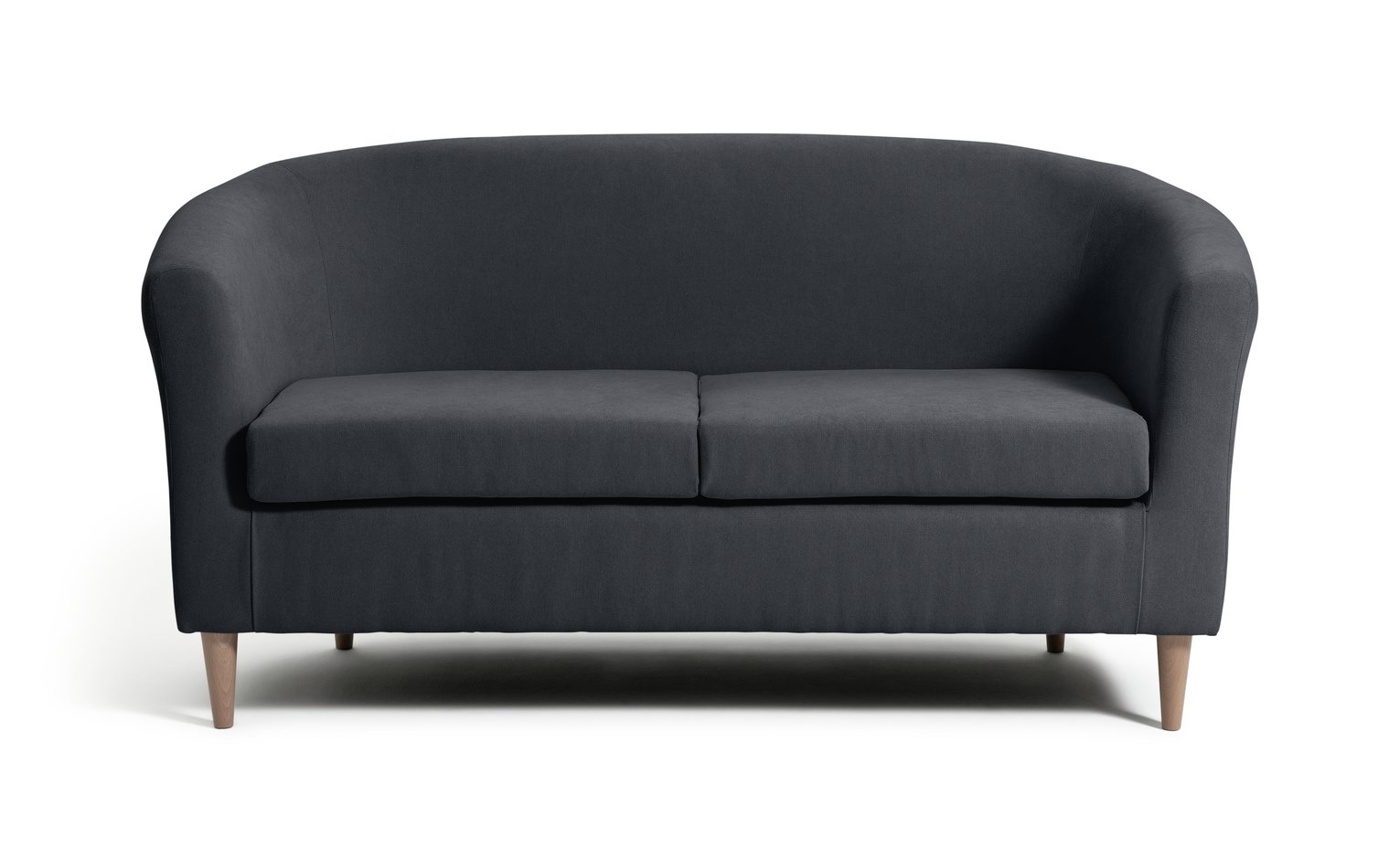 Habitat 2 Seater Fabric Tub Sofa - Dark Grey