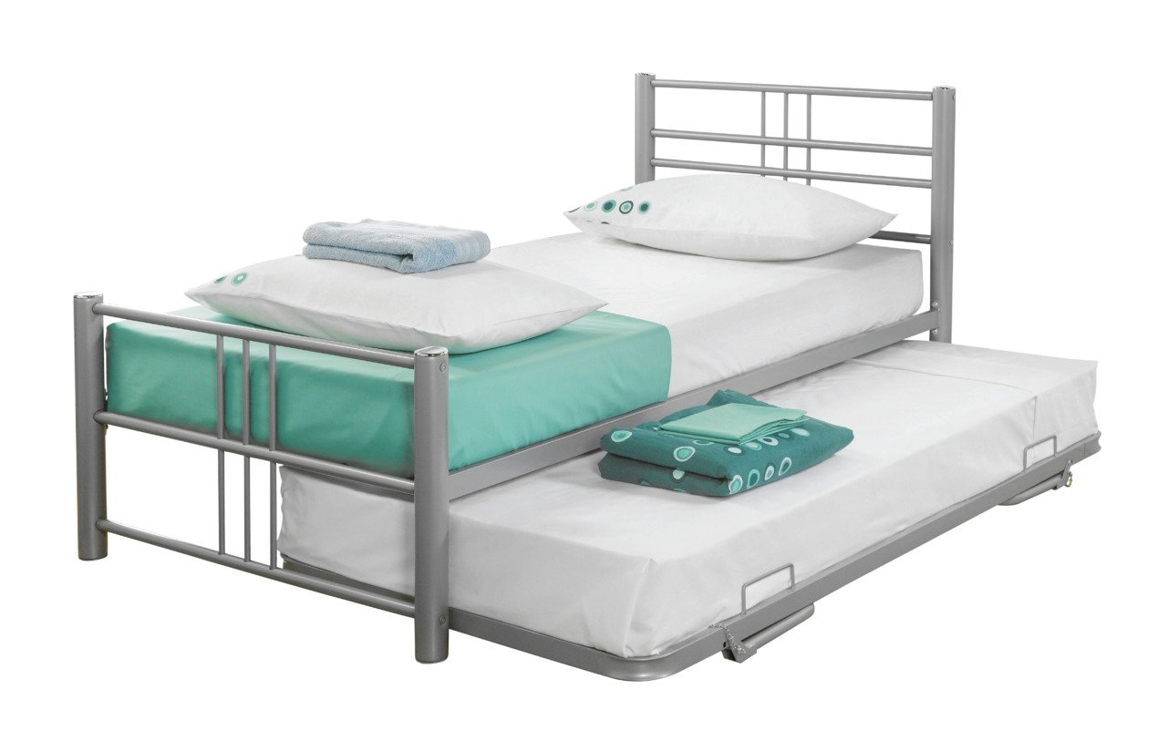 Argos Home Atlas Guest Bed - Silver