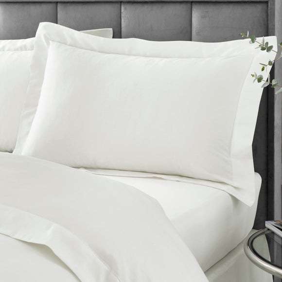 Hotel 230 Thread Count 100% Cotton Sateen Oxford Pillowcase