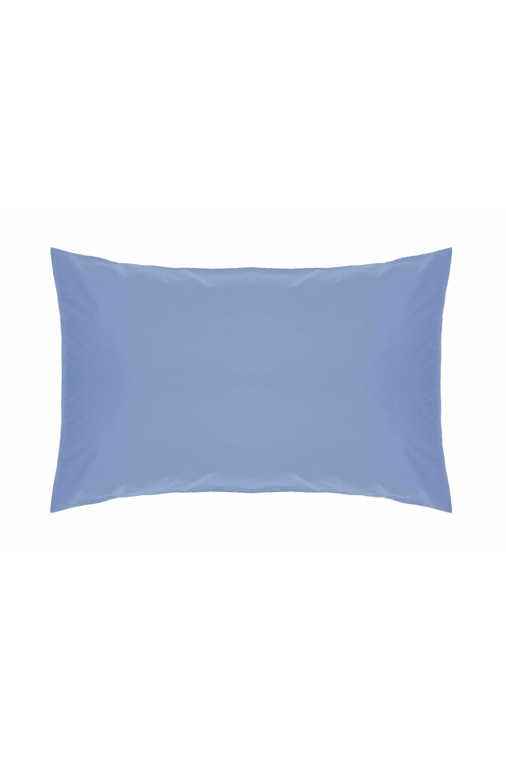 Belledorm Easy Care 200 Thread Count Cotton Polyester Percale Housewife Pillowcase in Bright Blue
