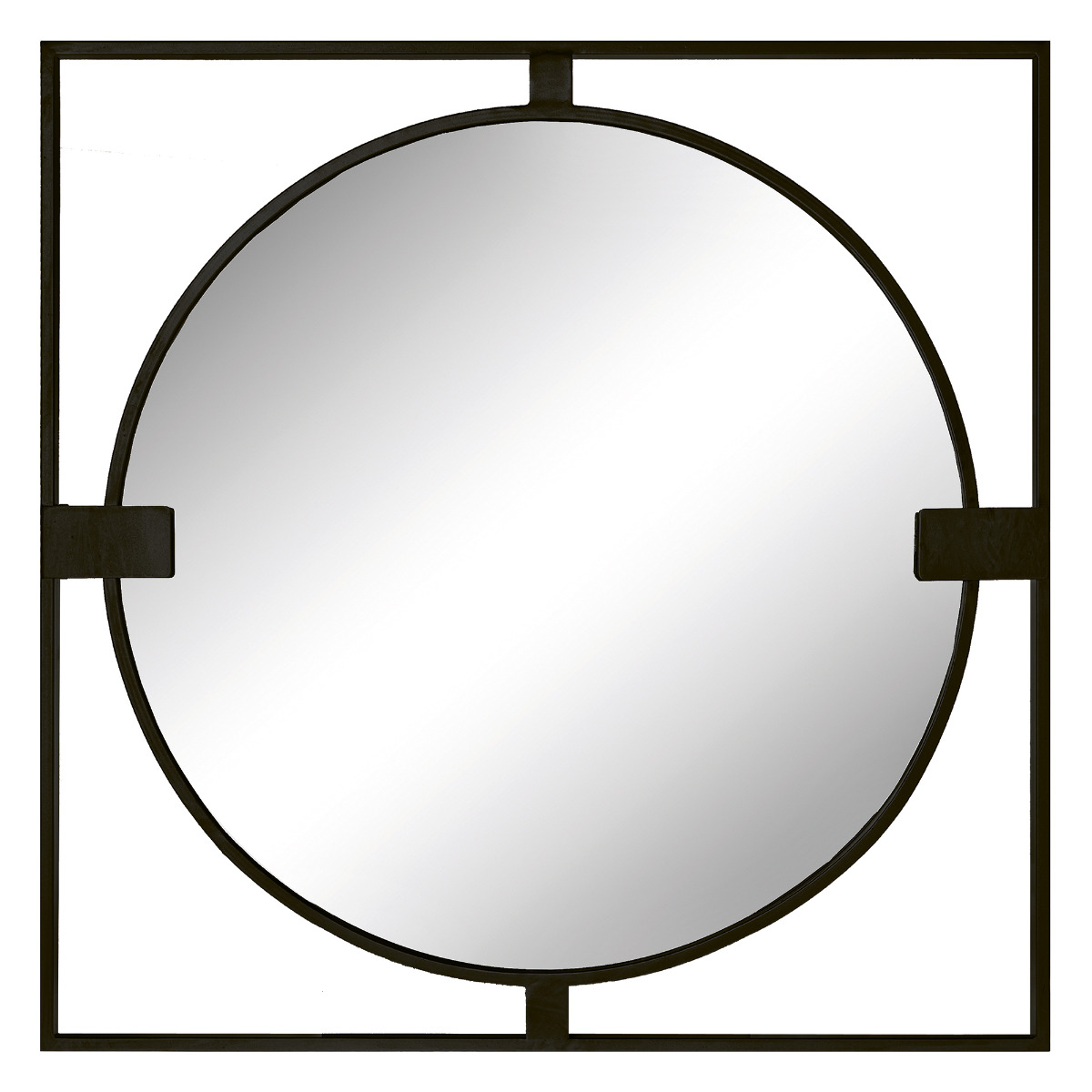 Black Square Mirror