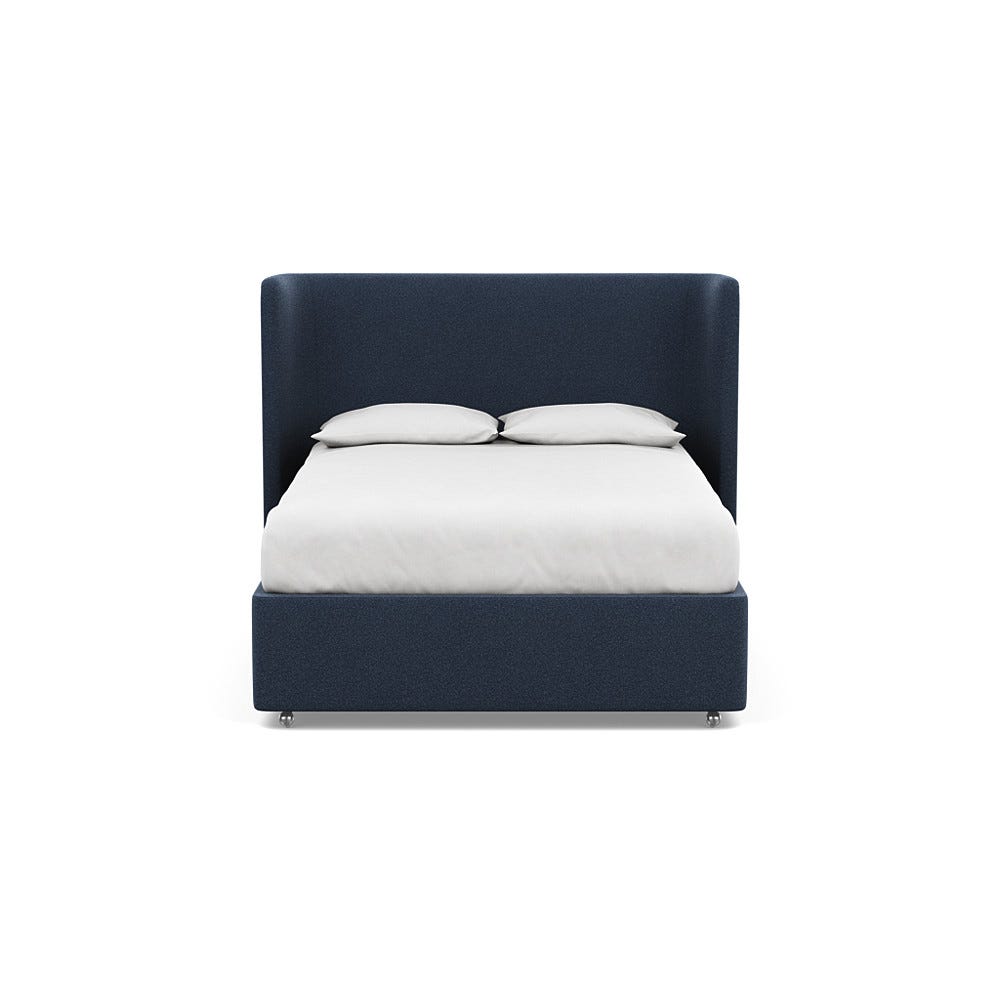 Heal's Deep Divan King Boucle Indigo None