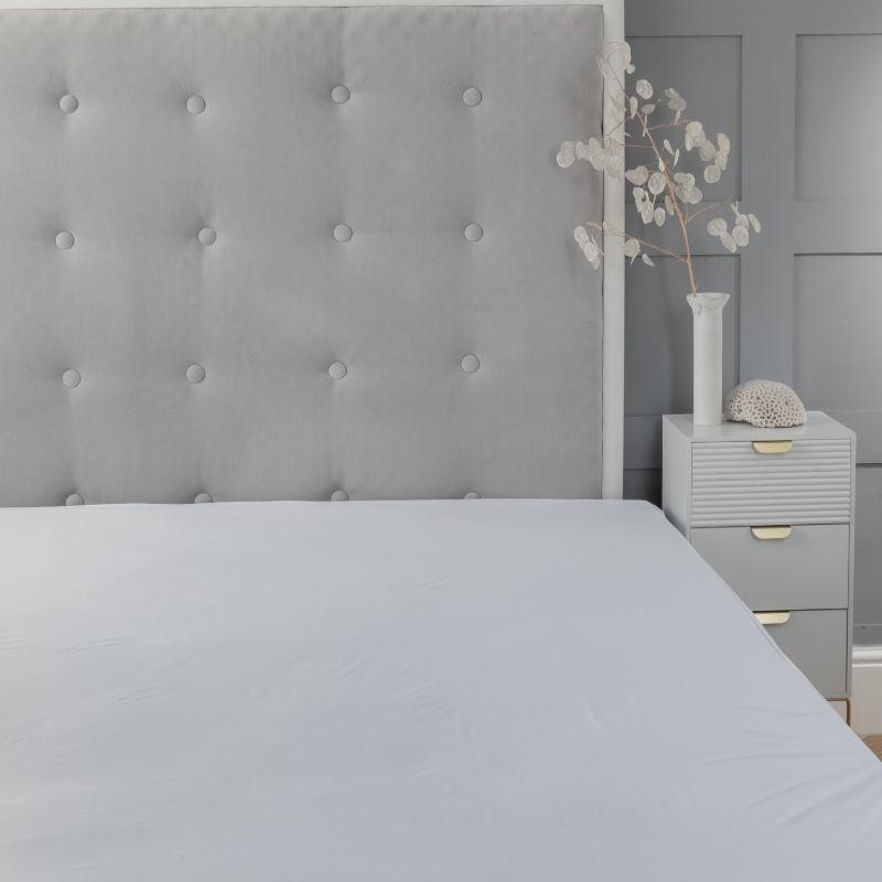 Snug City Anti Bed Bug Mattress Protector Waterproof Fully Encased Zipped Mattress Cover Dust Mite Proof in White