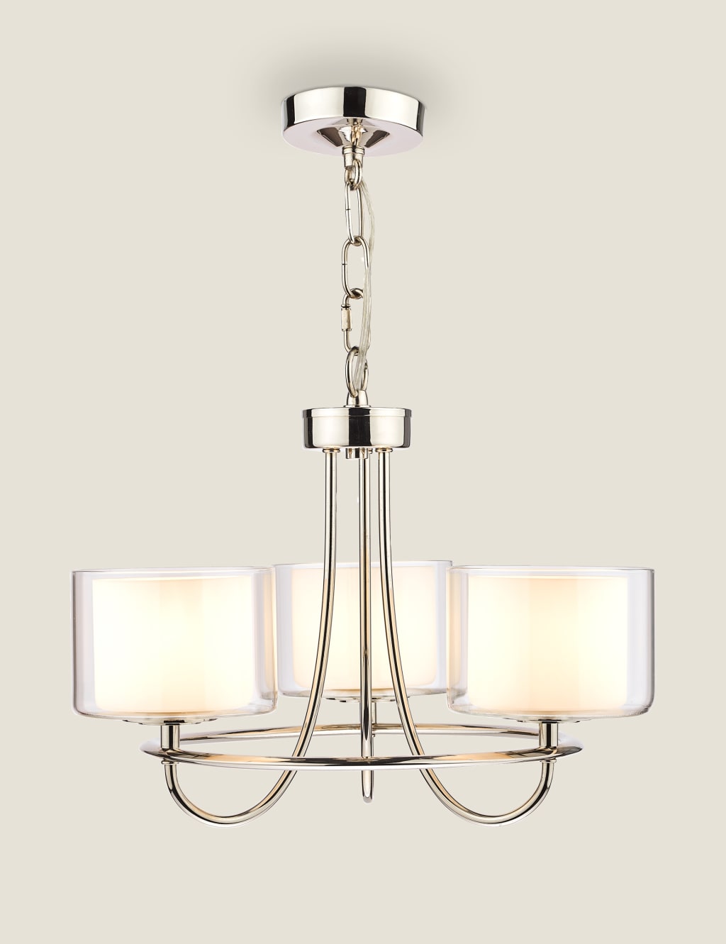 Laura Ashley Southwell Pendant Light Silver