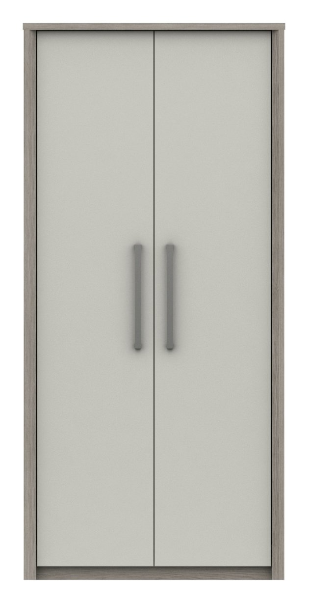 Grasmere 2 Door Wardrobe - White