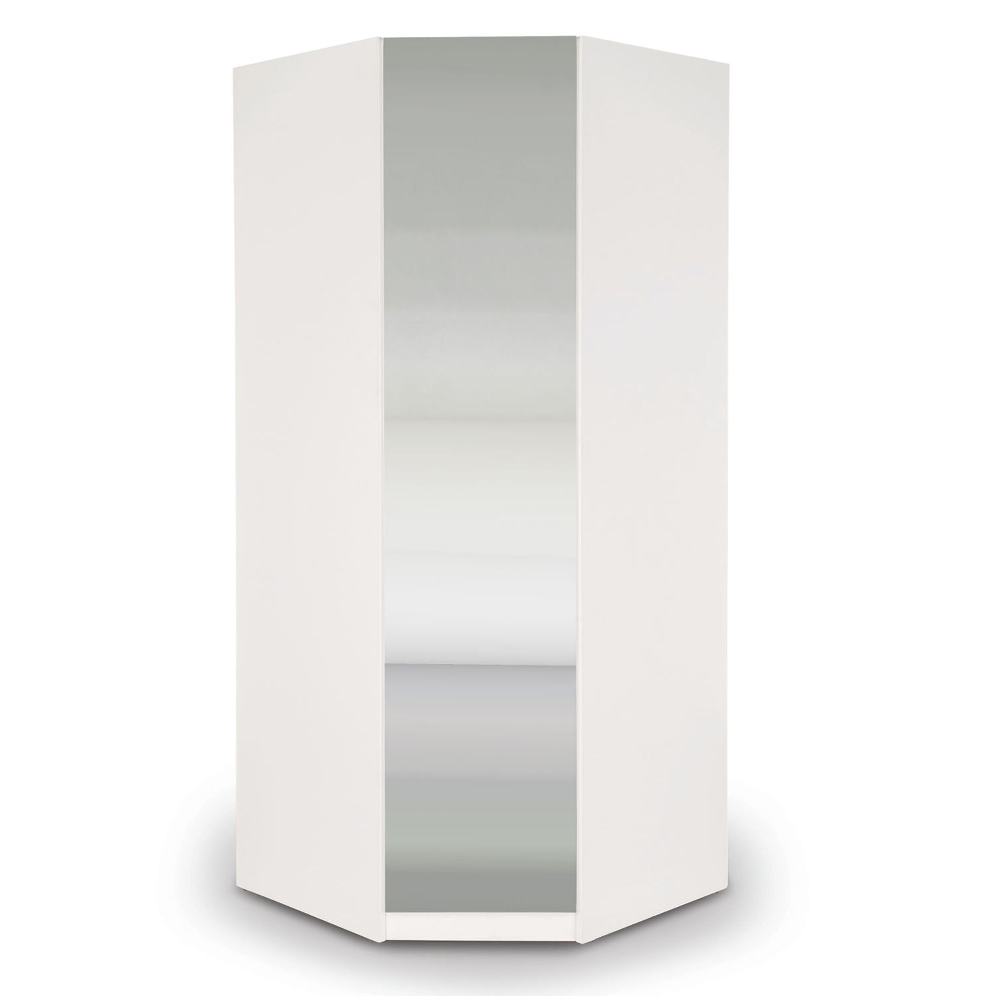 Angel Corner Wardrobe, White