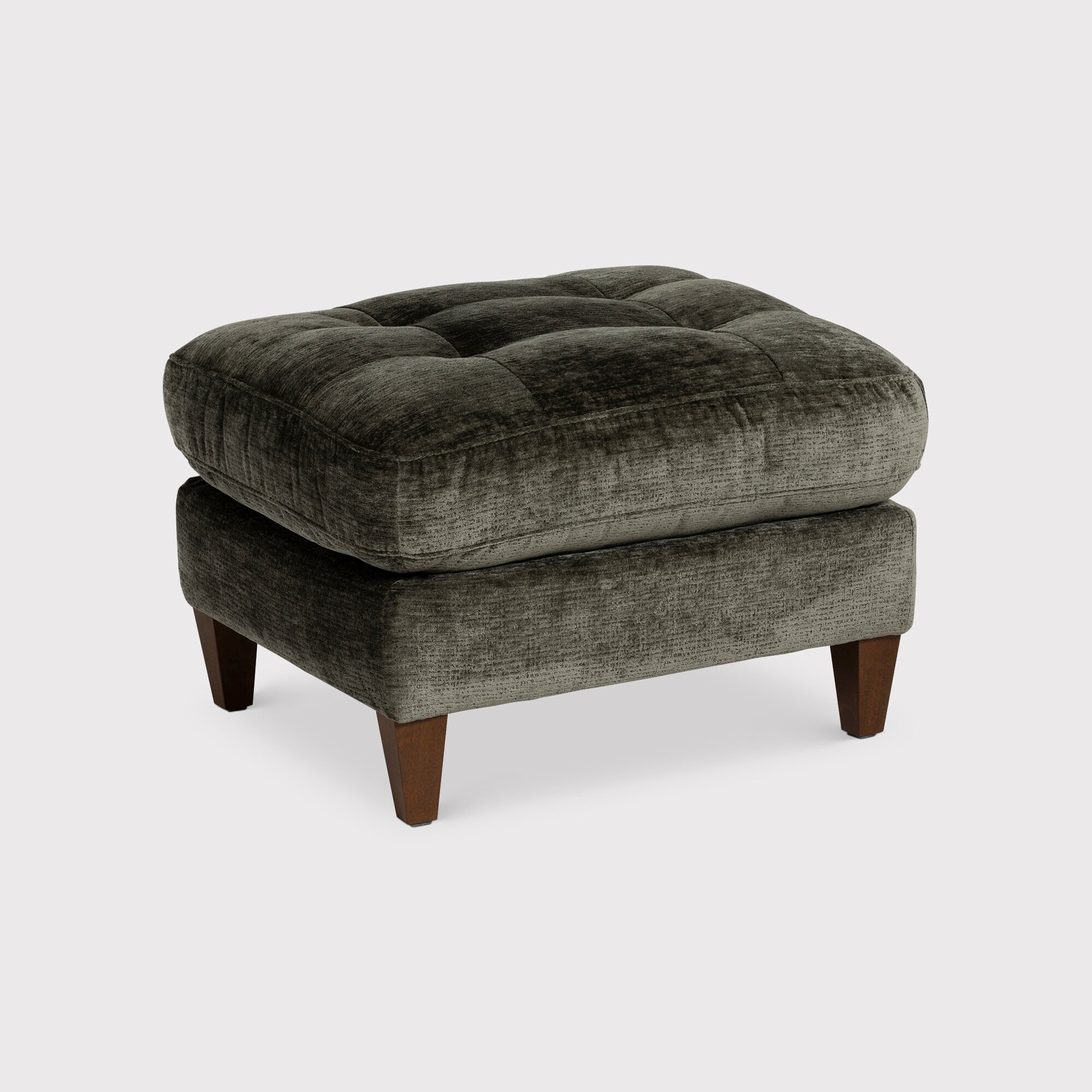 Lindisfarne Stool, Green Fabric | Barker & Stonehouse