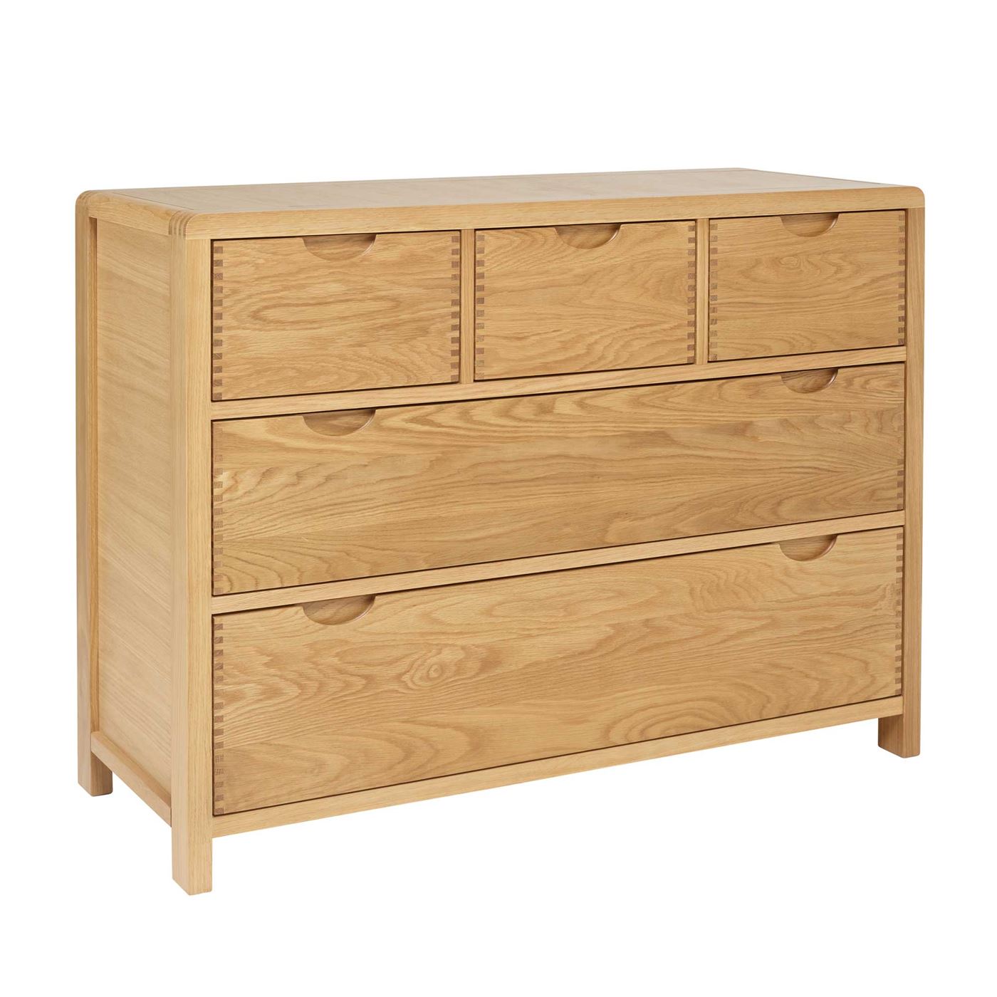 Ercol Bosco 5 Drawer Wide Chest