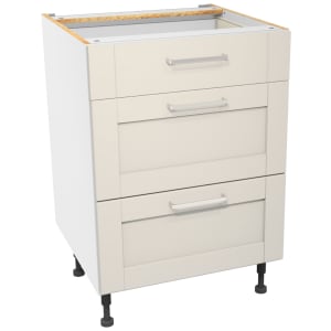 Wickes Ohio Porcelain Shaker Drawer Unit - 600mm