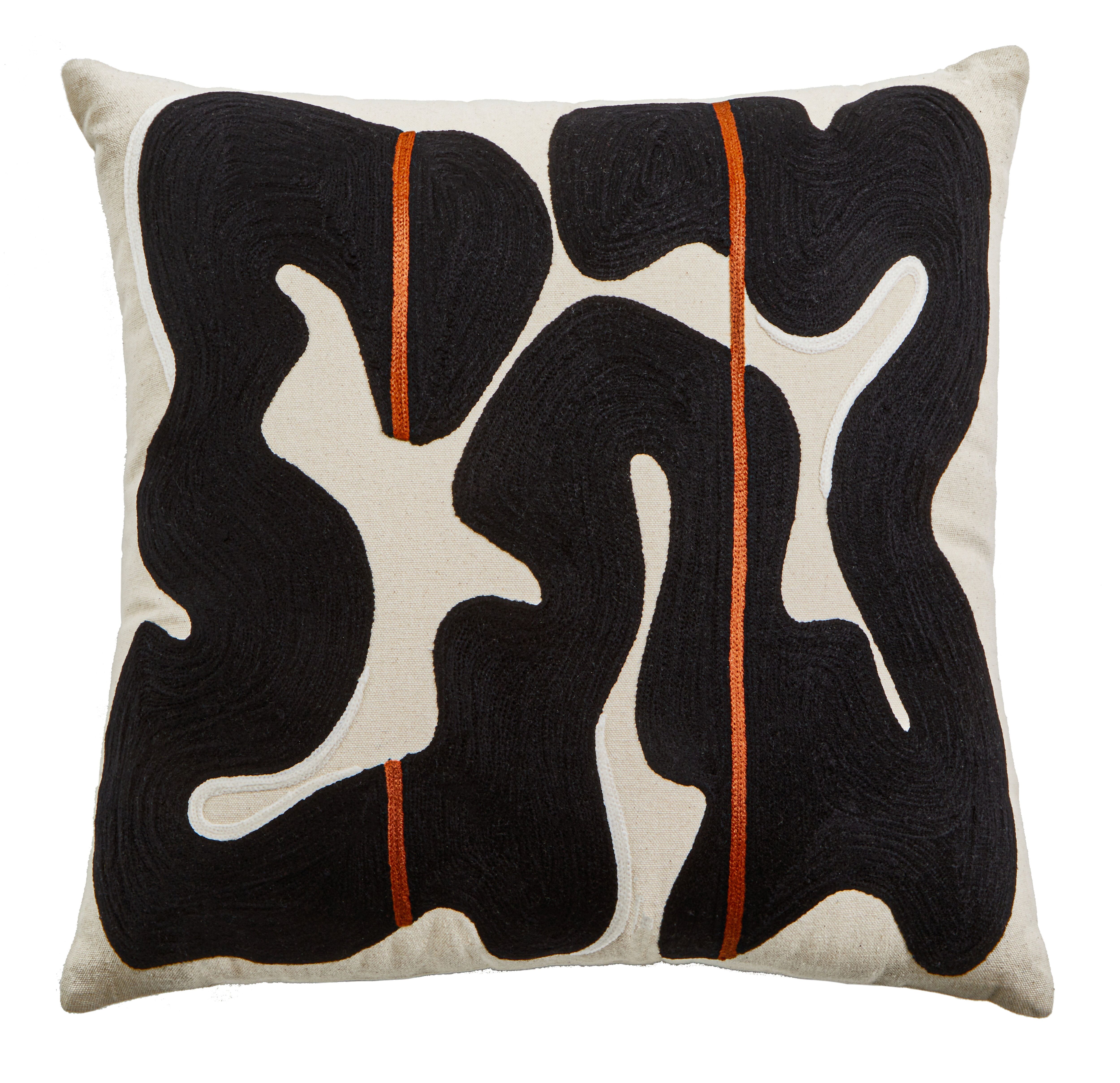 Orsina Bosie Ozella Black & Beige Cushion