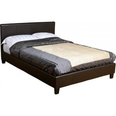 Prado Bed 4' Low Foot End in Expresso Brown PVC