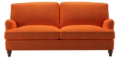 Bluebell 3 Seat Sofabed in Paprika Smart Velvet - sofa.com