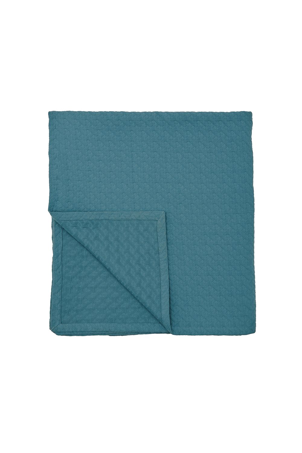 Ted Baker 'Matellase' Cotton Throw in Blue