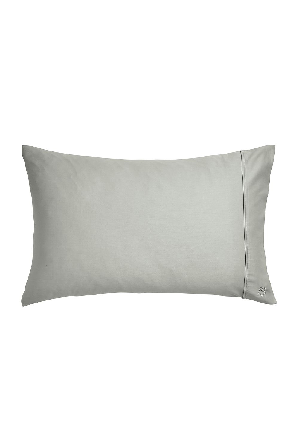 Ted Baker 'TB Plain Dye' Standard Pillowcase in Silver