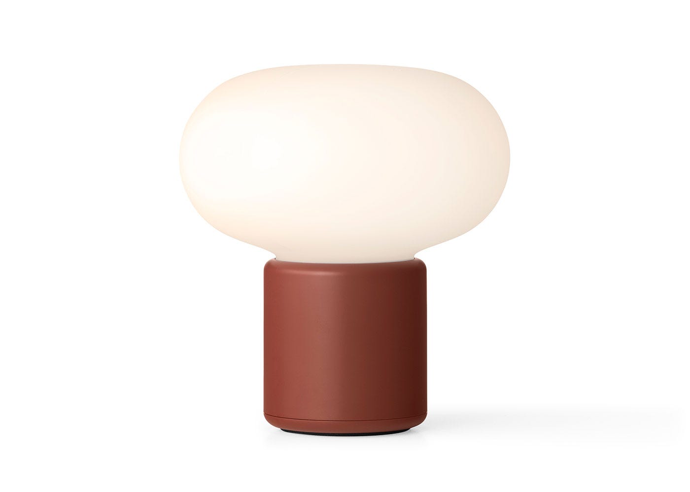 New Works Karl-Johan LED Portable Table Lamp Earth Red