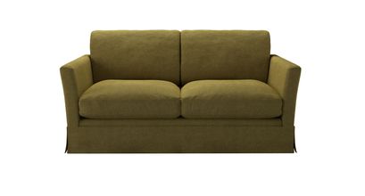 Otto 2 Seat Sofabed in Mossymere Norfolk Cotton - sofa.com