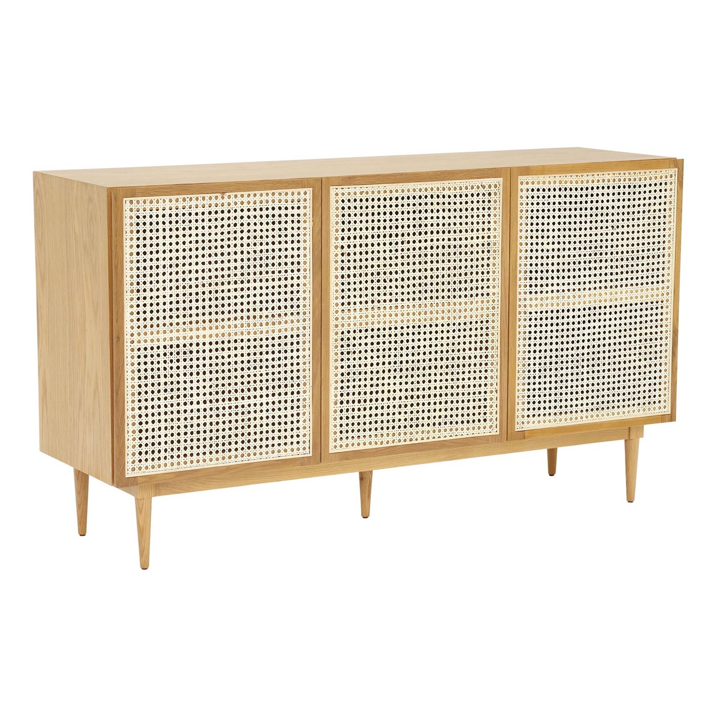 Hague 3 Door Sideboard, Natural