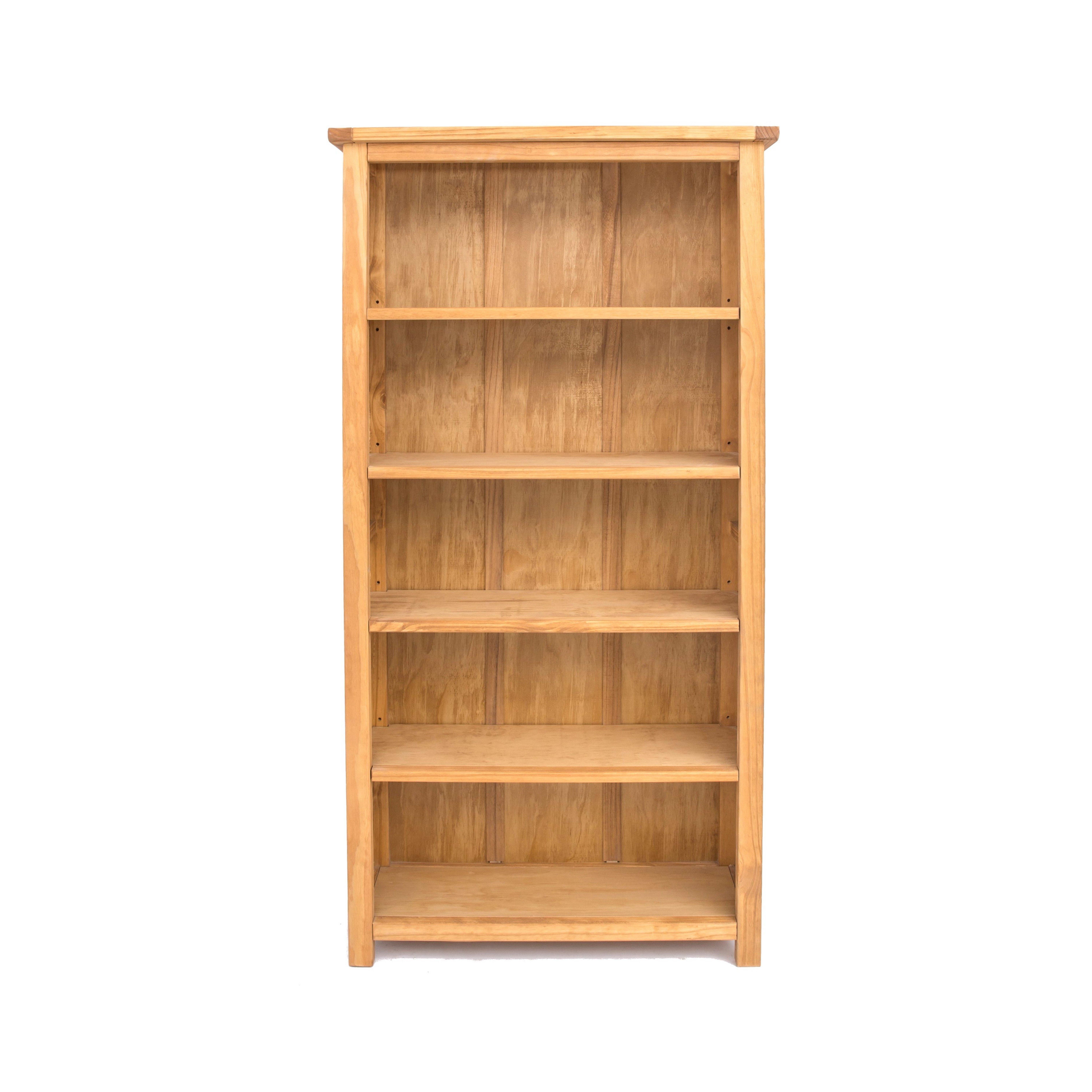 Cabinet Bits Bookcase 180x90x30cm in Light Brown